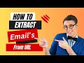 How to Extract emails from Website Website Email Extractor Software Tool