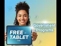 How to Get a FREE iPad or Tablet from the Government in 2025