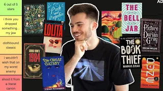 tier ranking every classic book so you know which ones to read