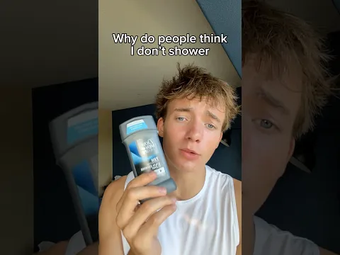 Why do people think I don’t shower?
