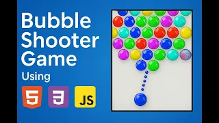 Bubble Shooter Blast Made with HTML CSS JavaScript