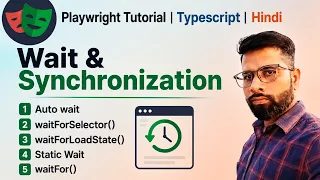 Playwright Waits Tutorial waitForSelector waitForLoadState Auto Wait Explained