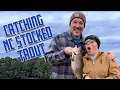 Where How to catch NC s winter stocked TROUT in a city pond near you
