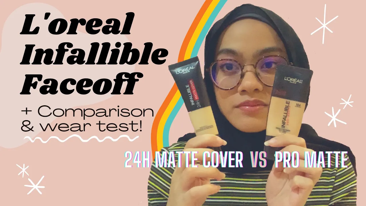 MAYBELLINE SUPERSTAY vs. LOREAL INFALLIBLE (Beauty Wars Ep. 2) | Raiza Contawi. 