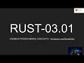 Variables and Mutability - Chapter 3 1 The Rust Programming Language