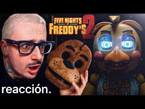 Video Thumbnail: mi reacción al segundo trailer de FNAF 2 (la película)