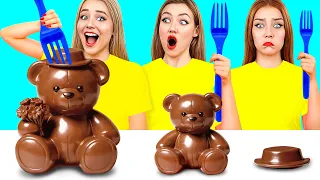 Desafío Placa Grande, Mediana y Pequeña | Trucos y Recetas Increíbles de Mega DO Challenge