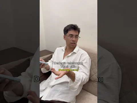 DEDENİN TELEFONUNU TAMİR ETTİN ! 😂