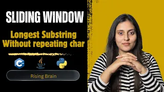 Longest Substring Without Repeating Characters Brute Force Sliding Window Python C Java