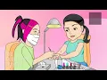 Anjelah Johnson Nail Salon Animated Cartoon Funniest Nail Salon Experience Cartoon