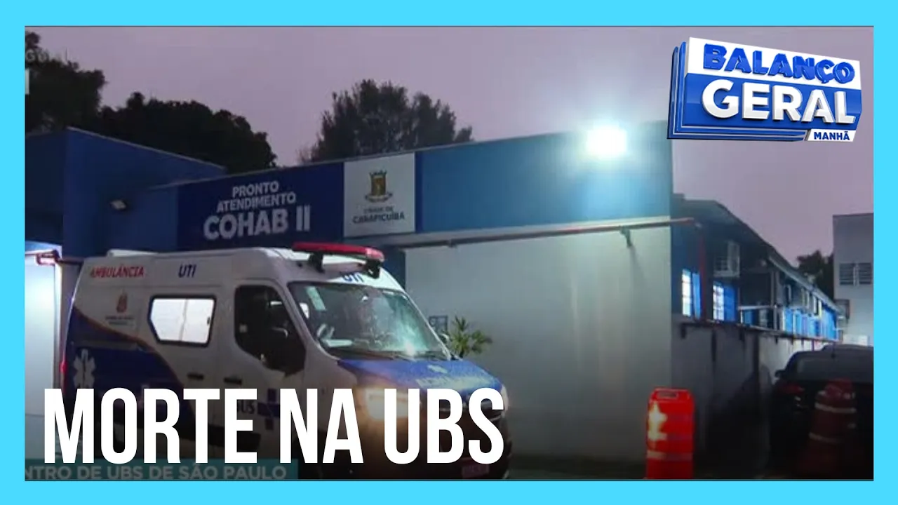 Homem procura atendimento e morre sentado em banco de UBS