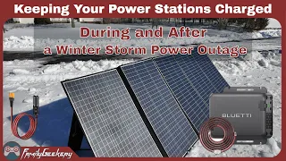 Keeping Your Power Stations Running During a Power Outage