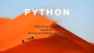 Python Tutorial Making a Python App Tutorial by PIL Pillow Image to draw pictures