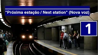 Metrô SP | Novos Avisos Sonoros da Linha 1 - Azul