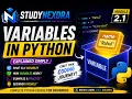 Variables in Python Explained Simply Python Tutorial for Beginners