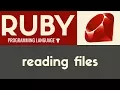 Reading Files Ruby Tutorial 26