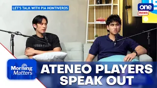 Ateneo players break silence after teammates deaths