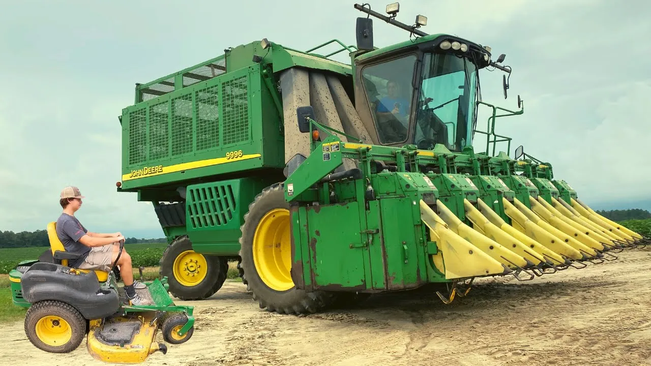 Cotton Pickers and Lawn Mowers