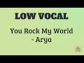 Karaoke: (Arya) You Rock My World song (Low Vocal)