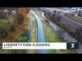 Heavy rains bring flooding to Landreth Park in Joplin