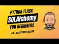 SQLAlchemy Flask for Beginners with project - Insert First Record Dev Seed Route