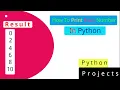 How To Print Even Number in Python Easy Method by Using for Loop