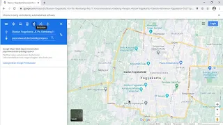 Automated Test with Selenium Unittest Google Maps