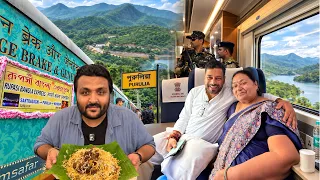 Purulia to Howrah Rupasi Bangla Express Journey With West Bengal Minister || Full Security 😱