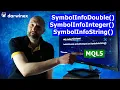 14 MQL5 Coding Techniques SymbolInfoDouble SymbolInfoInteger SymbolInfoString MT5