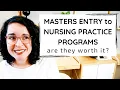 ENTRY LEVEL MASTERS in NURSING PROGRAMS Worth it Is BSN Better
