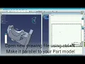 2D drafting in Catia V5