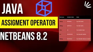 Computer Programming How to Create Assignment Operator Using Java Netbeans 8 2