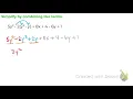 Combine like terms multiple variables and exponents
