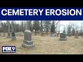 Duluth s Scandia Cemetery threated by shoreline erosion