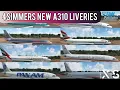 MSFS2020 4Simmers NEW A310 LIVERIES XBOX Series S