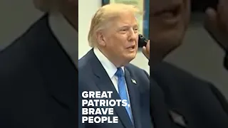 President Donald Trump calls the International Space Station from NASA s Johnson Space Center