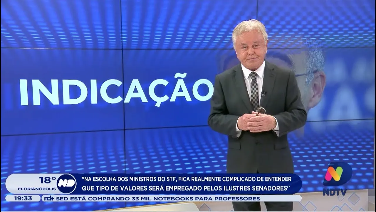 Paulo Alceu:”Na escolha dos ministros do STF, fica realmente complicado de entender”