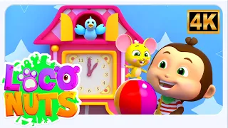Hickory Dickory Dock | Fun Nursery Rhymes for Kids | Baby & Toddler Songs