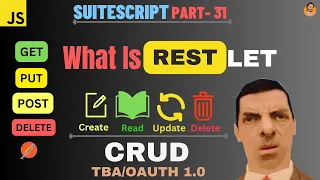 SuiteScript Tutorial - RESTlet What is RESTlet Script CRUD Operations TBA OAuth 1 0 REST