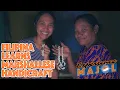 Filipina learns Marshallese Handicraft Amimono Necklace Bracelet