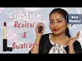 Loreal Color Riche Intense Volume Matte Lipstick Review Swatches 5 Best Shades for Brown Skin