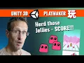Unity 3D and Playmaker - Adding a Goal and updating a Score when Jellies reach the Goal