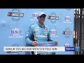 Download Lagu Denny Hamlin earns record-tying 5th pole for Sunday's Great American Getaway 400 at Pocono