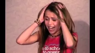 miley cyruss audition tape for hannah montana