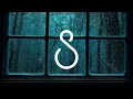 Wet Drippy Rain On Your Bedside Window 💧 Black Screen | 12 Hours | Sleep In Series