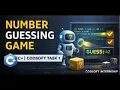 Number Guessing Game in C CODSOFT Internship Task 1 Beginner Project
