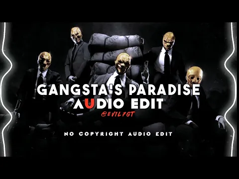 Download MP3 gangsta's paradise -  coolio [edit audio] No copyright audio edit Gangsta's paradise ||