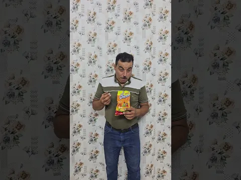 قرمش بطاطس | قطة | قطة تاكل شيبس | chips | potatoes | شيبس قرمش