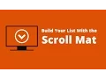 Scroll Mat Use it to Build Your List on WordPress