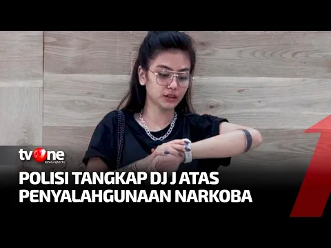 DJ dan Model Inisial J Ditangkap Polisi